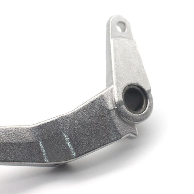 1pcs Aluminium Motorcycle Rear Brake Lever Rest Pedal Rod Silver