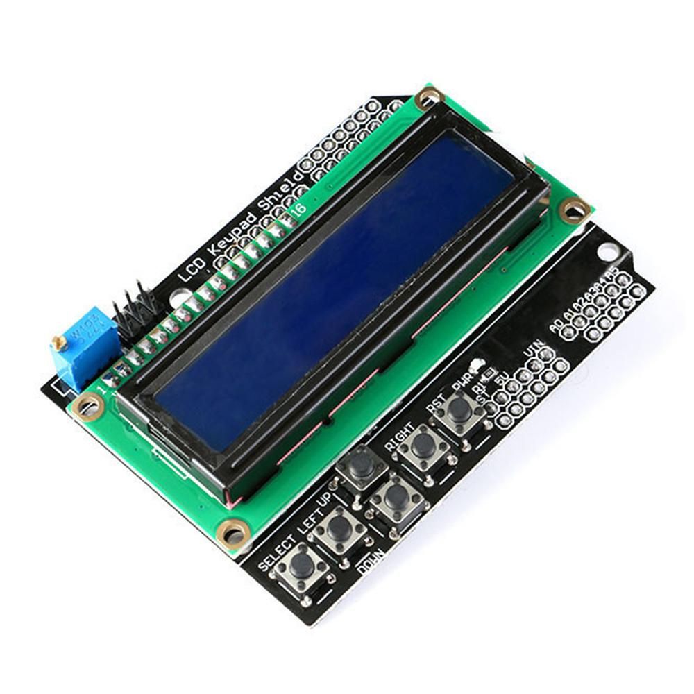 LCD Keypad Shield LCD1602 LCD 1602 Module Display for Arduino ATMEGA328 ATMEGA2560 for Raspberry Pi for UNO Blue Screen