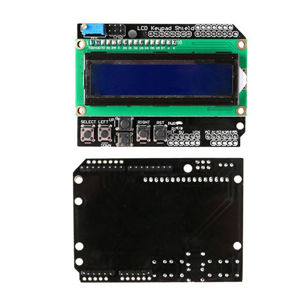 LCD Keypad Shield LCD1602 LCD 1602 Module Display for Arduino ATMEGA328 ATMEGA2560 for Raspberry Pi for UNO Blue Screen