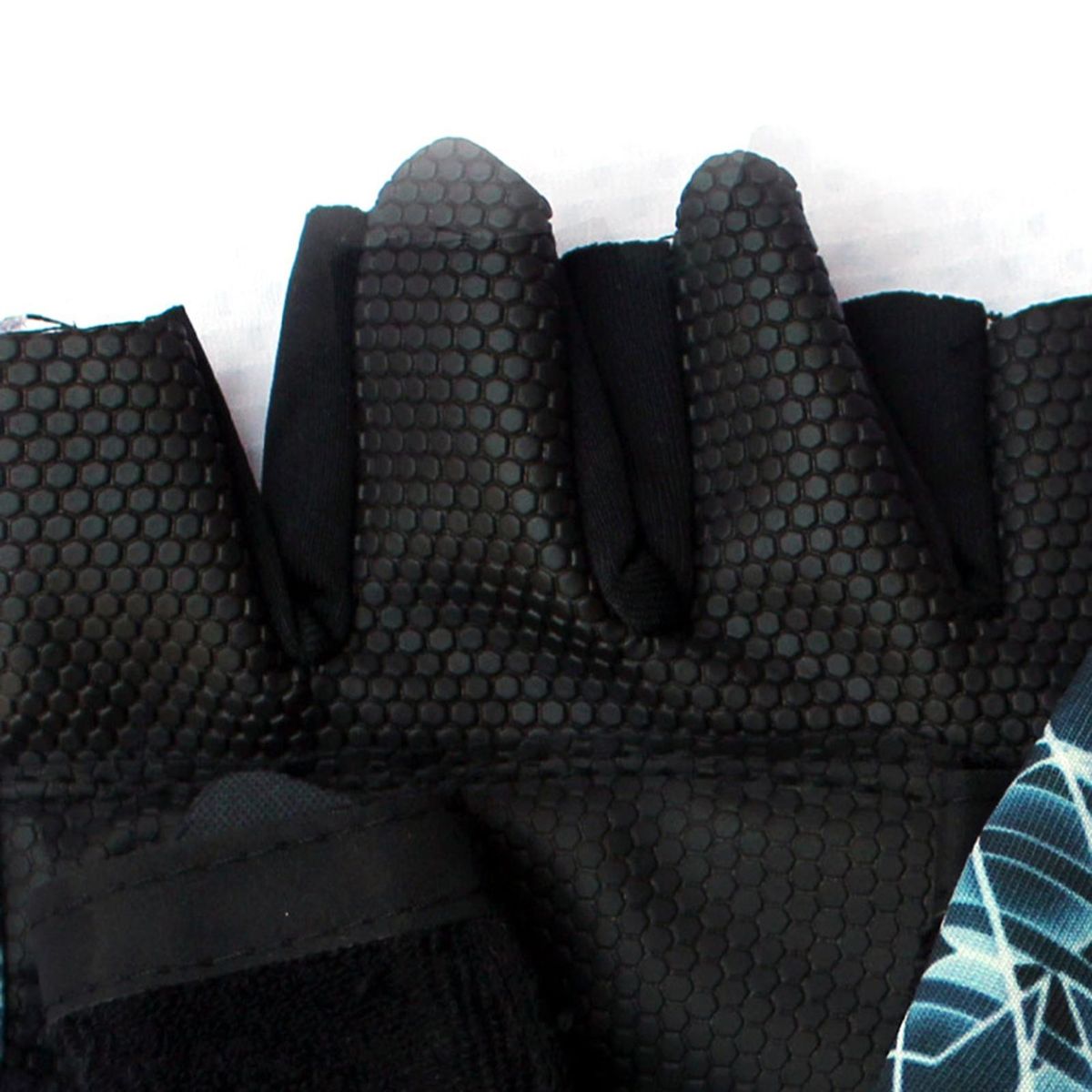 1 Pair Non-slip Half Finger Outdoor Cycling Hiking Climbing Black