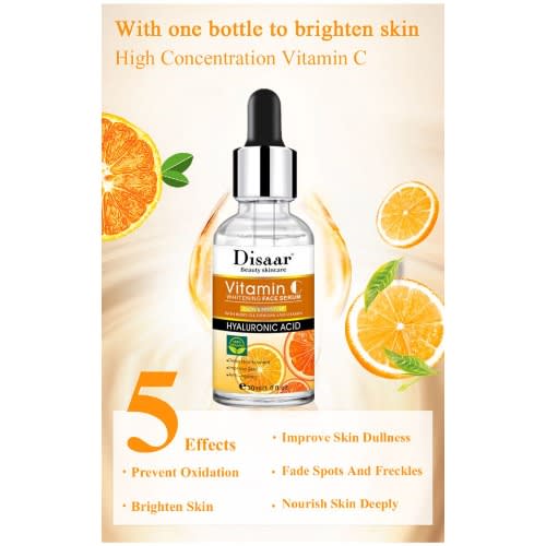 Disaar Vitamin C Face Serum/anti-aging - Sunburn & Dark Spots Removal - 30ml