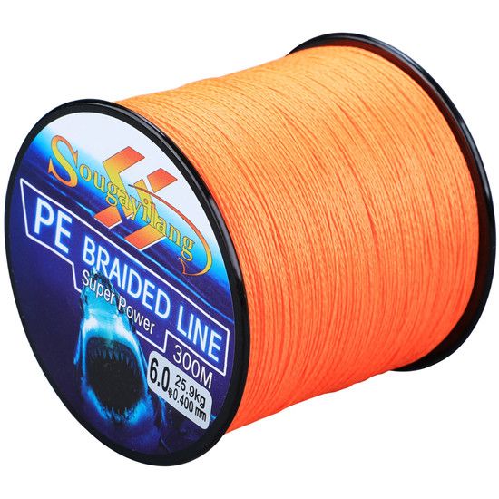 Line Strands 0.6-8.0# Fishing 300M Pesca 4 PE Fishing Line Smooth Multifilament 6.3-32.8kg Fishing Braided Line