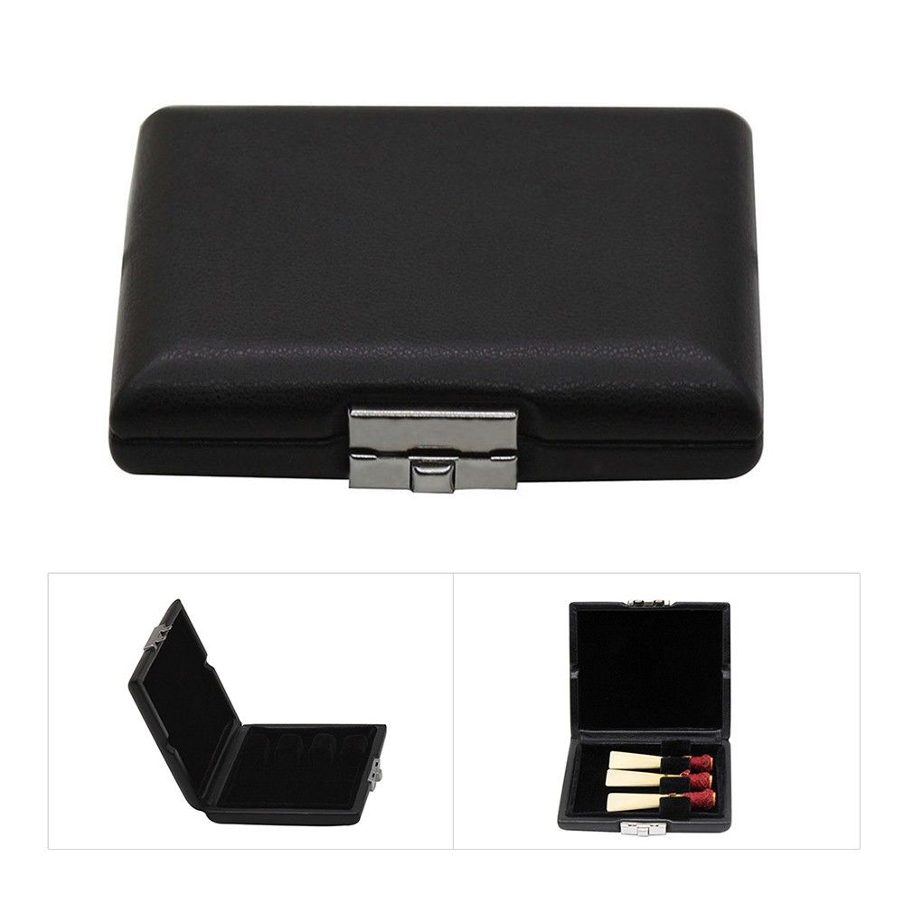 Reedcase PU Leather Cover Reed Storage Box Case For Oboe