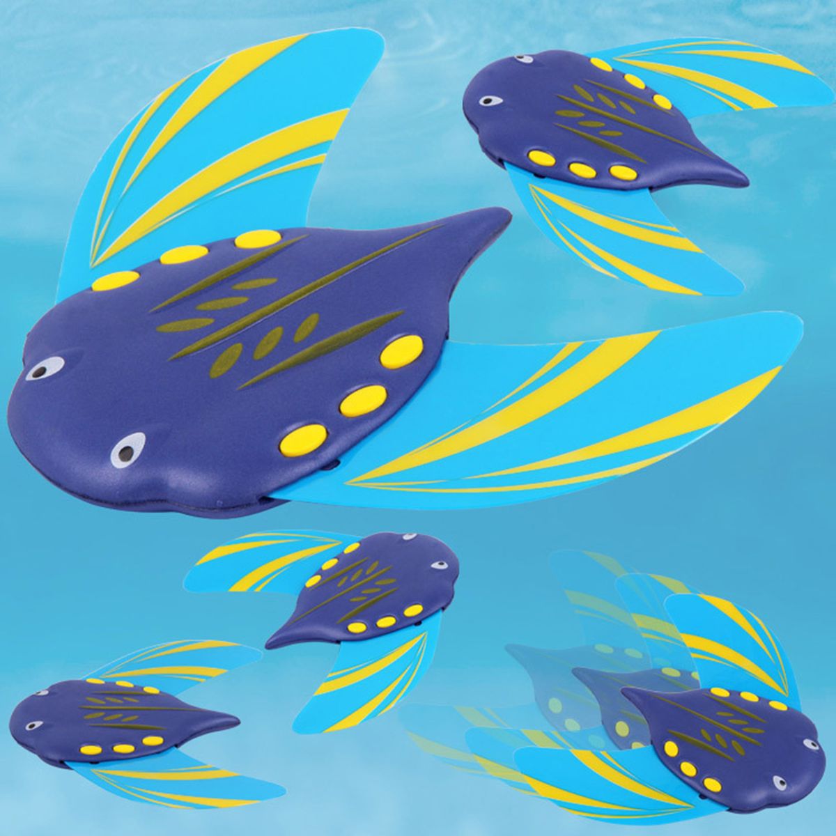 Water Power Devil Fish Pool Glider Beach Swimming Floating-