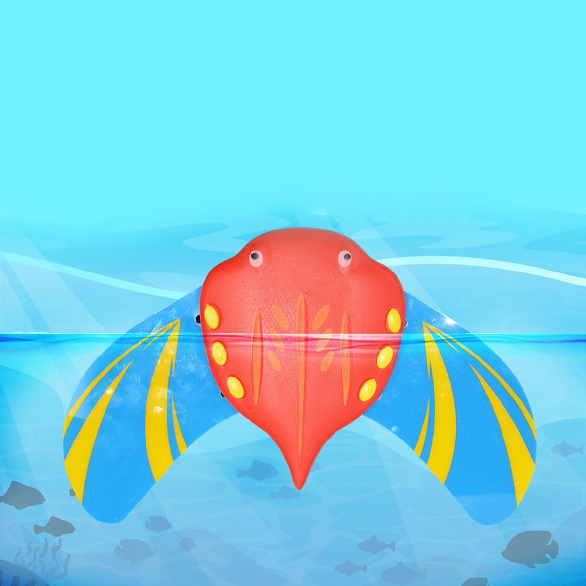 Water Power Devil Fish Pool Glider Beach Swimming Floating-