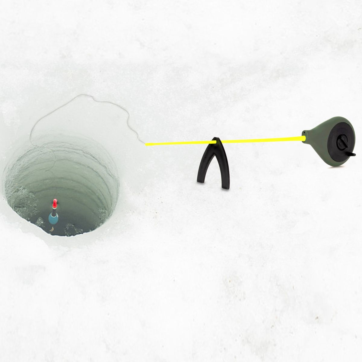 2pcs Mini Ice Fishing Rod Winter Outdoor Fishing Rod Tip