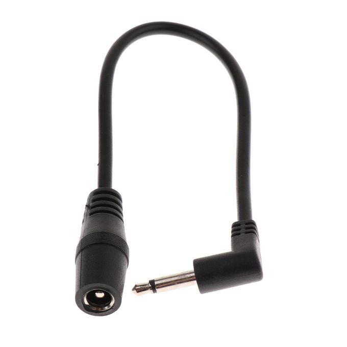 5pcs 5.5mm To 3.5mm Guitar Effect Pedals Power Supply Cable 20.5cm