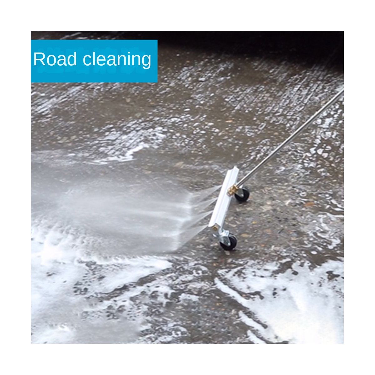 High Pressure Washer Car Under Carriage Cleaner with 14 Inch Male Plug Under Body Chassis Water Broom Use for Car Clean