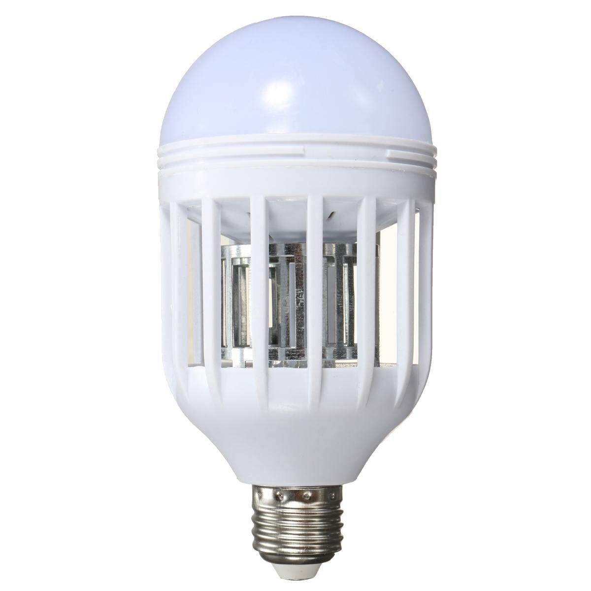 110V E27 Lamp Zapplight Dual LED Lightbulb Bug Light Mosquito Killer