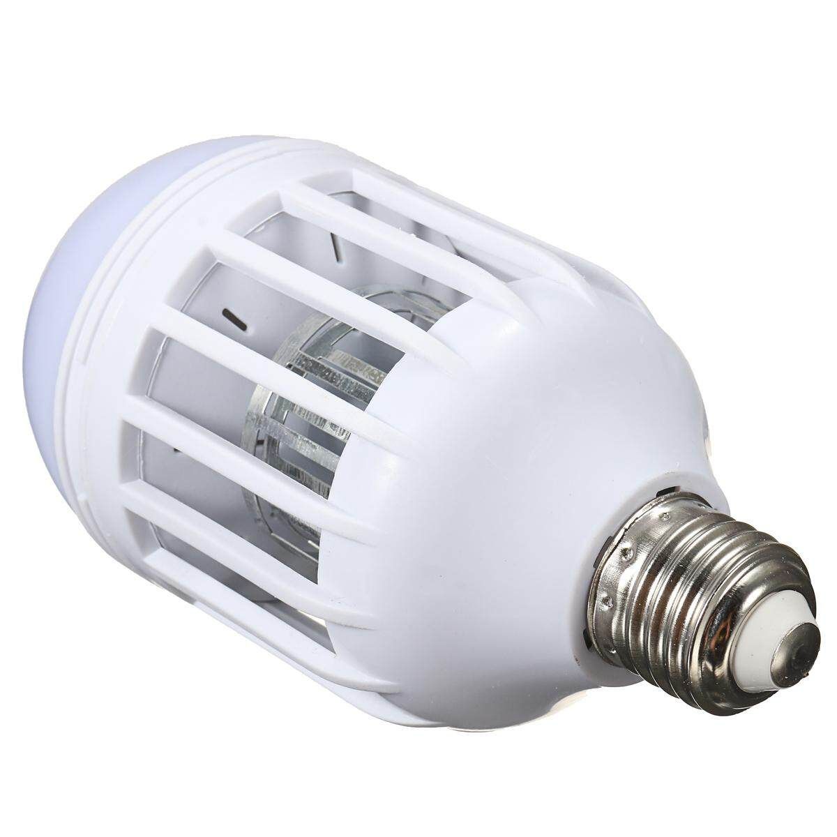 110V E27 Lamp Zapplight Dual LED Lightbulb Bug Light Mosquito Killer
