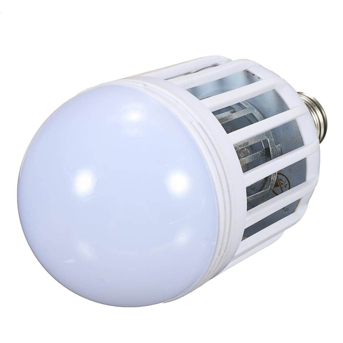 110V E27 Lamp Zapplight Dual LED Lightbulb Bug Light Mosquito Killer