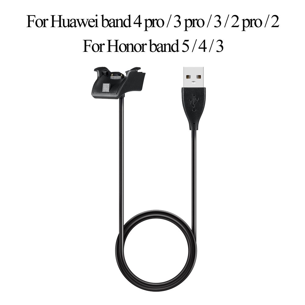 USB Charging Dock Charger Cable Cradle Smart Watch Replacement Charger For Huawei Band 4 3 2 Pro 4e Honor Band 5 4 3 Running