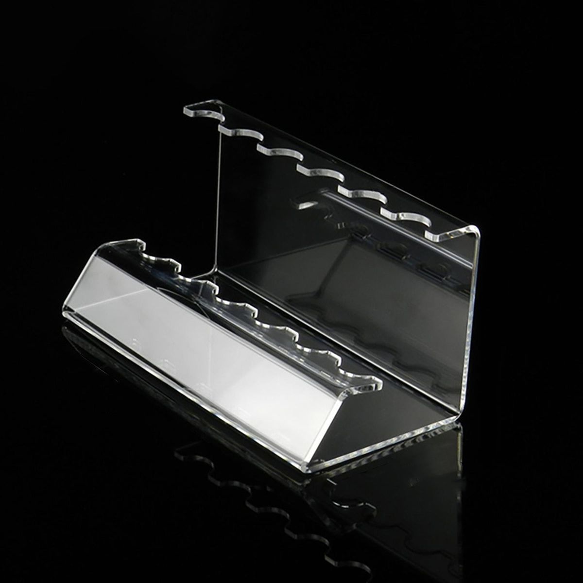 Pen Rack Holder Acrylic Desk Paint Brush Makeup Brush 15cm