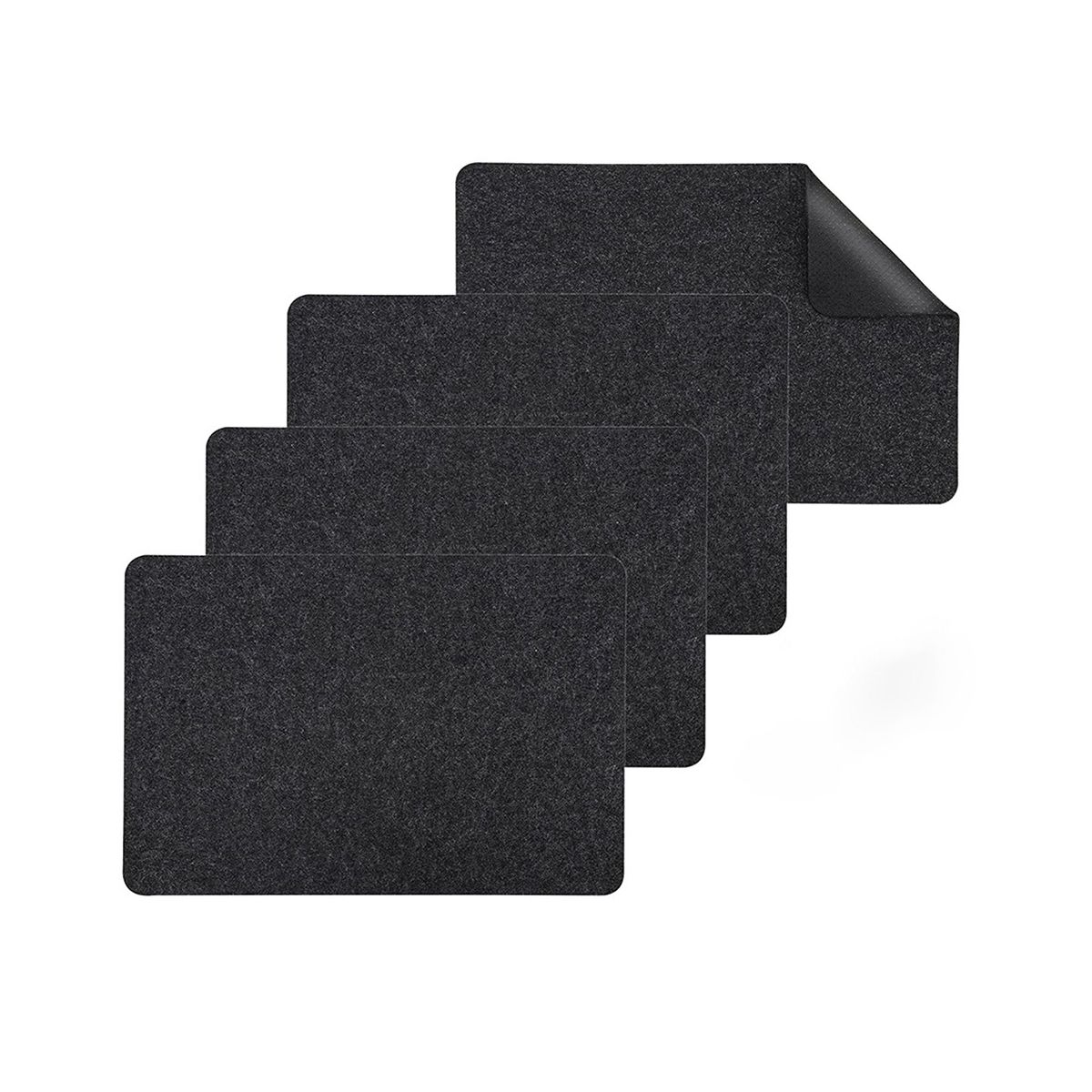 4PCS Felt Pad AirFryer Heat Resistant Pad Washable Kitchen