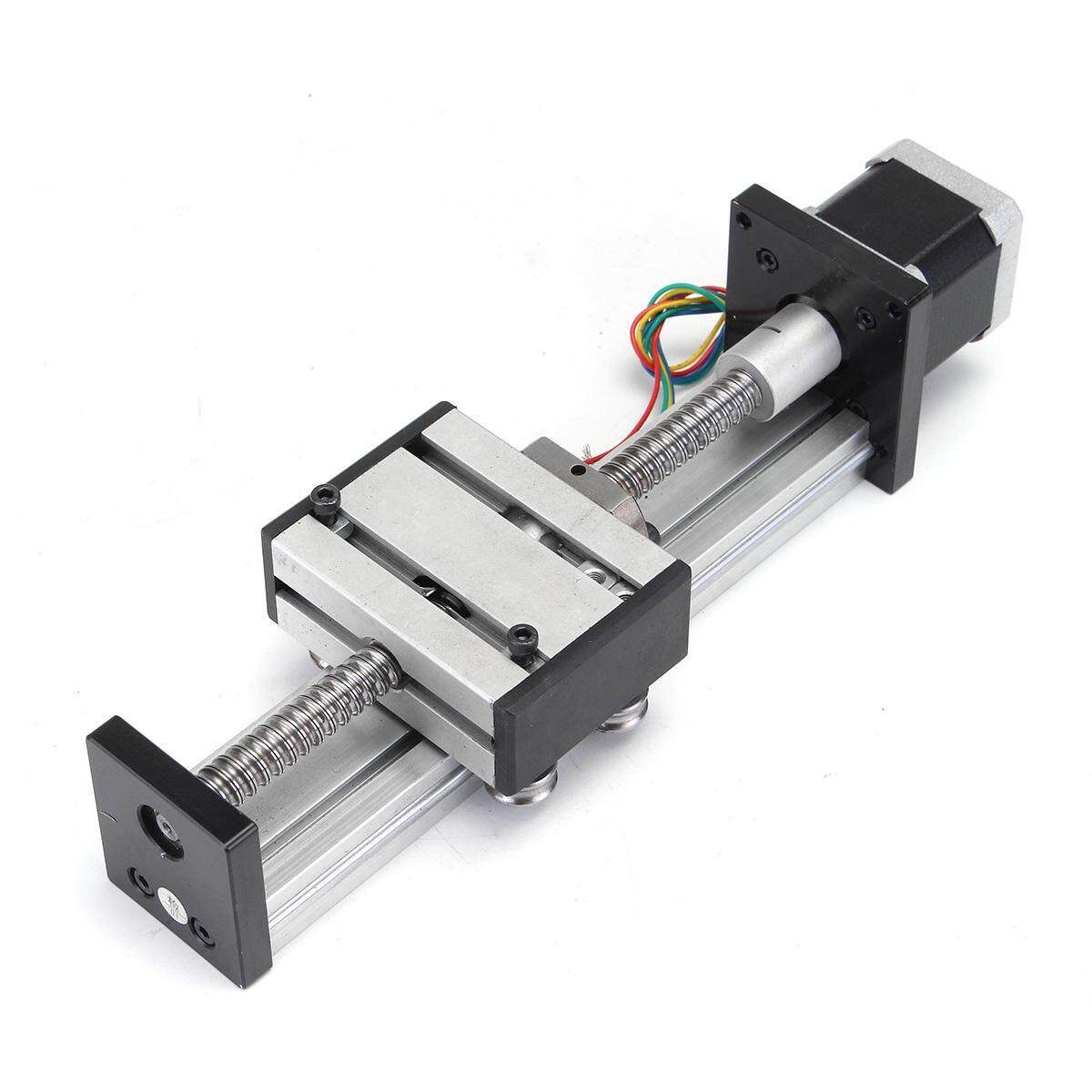 1204 Ball Screw Linear Slide Stroke 100MM Long Stage Actuator Motor
