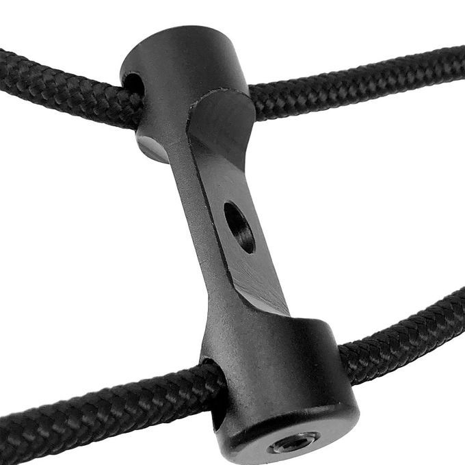 Archery Compound Bow Wrist Sling Strap Belt Cord String Rope Black