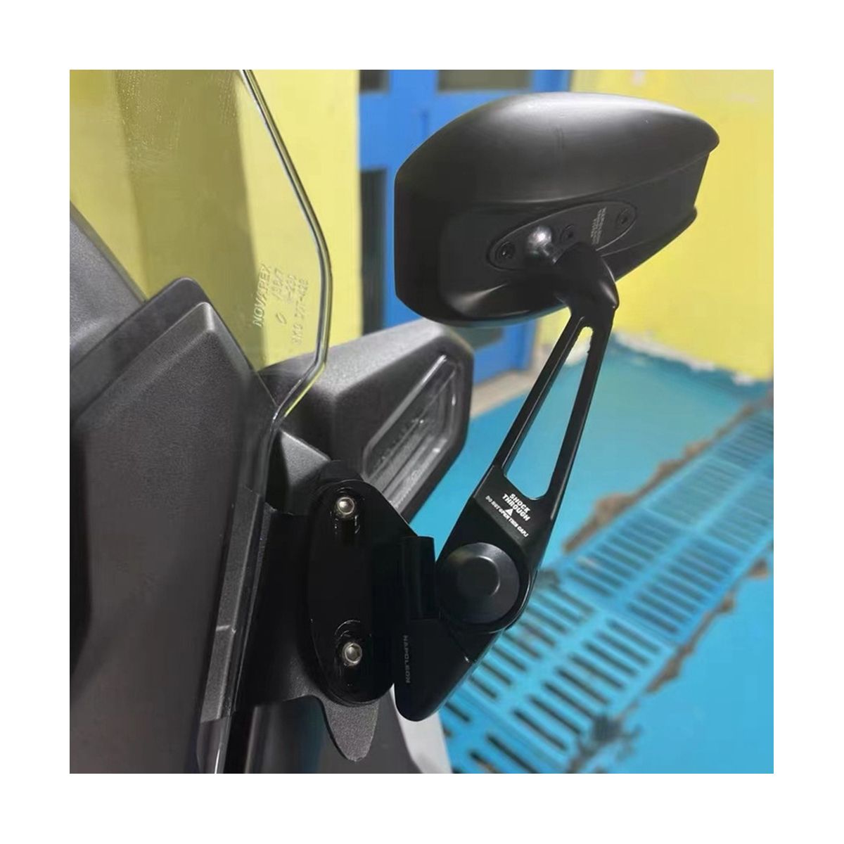 Rear View Mirrors Glass Back Side Mirror Holder Bracket