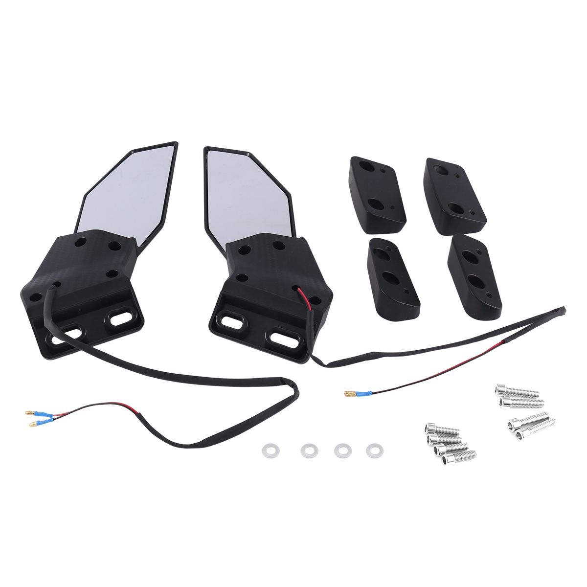 Motorcycle Rearview Side Mirror for NINJA ZX6R ZX10R