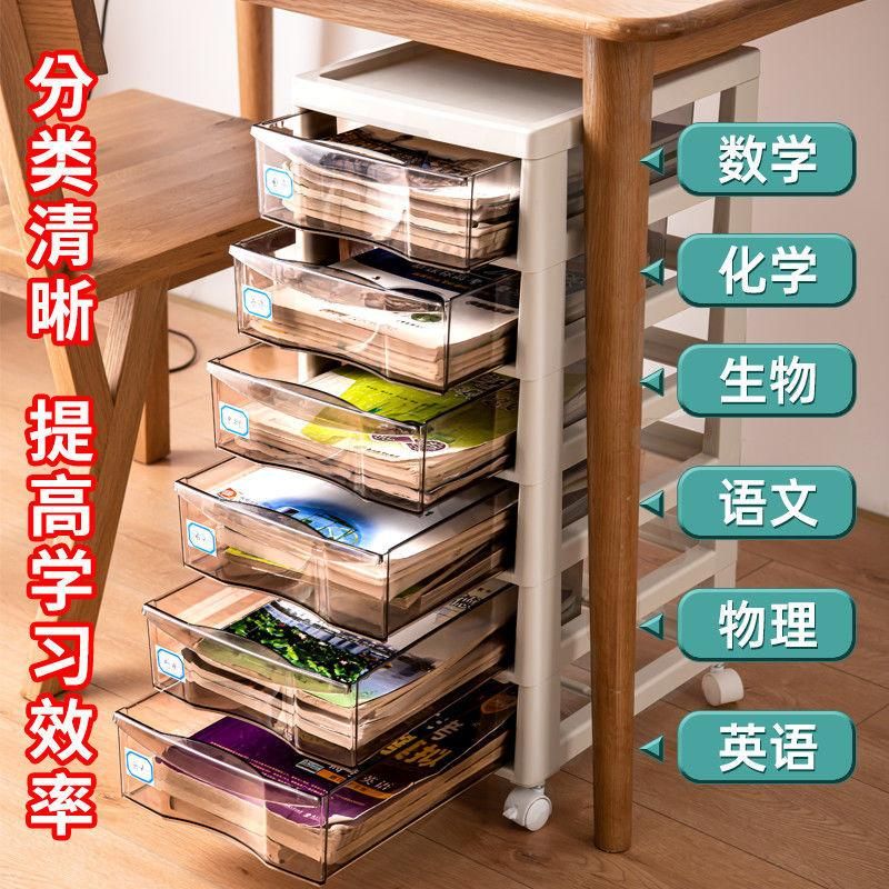 Drawer-type storage box desktop student dormitory supplies stationery box cosmetics multi-functional sundries multi-layer storage rack
