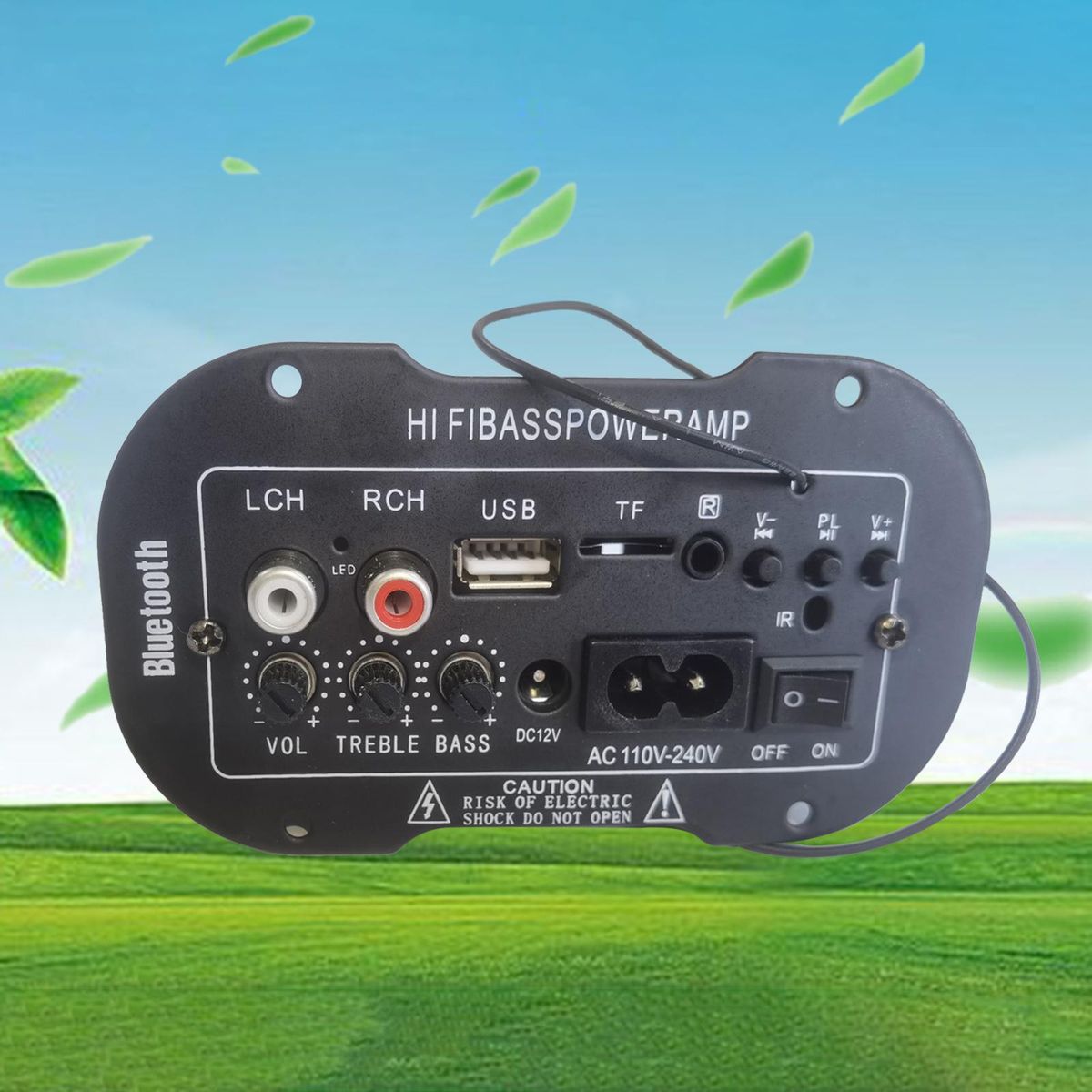 Car Subwoofer Power HiFi Bass  Amplifier Board Support MP3 Decoding DC
