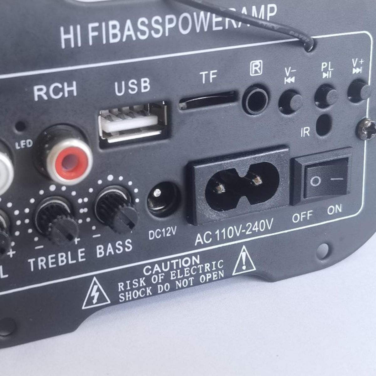 Car Subwoofer Power HiFi Bass  Amplifier Board Support MP3 Decoding DC