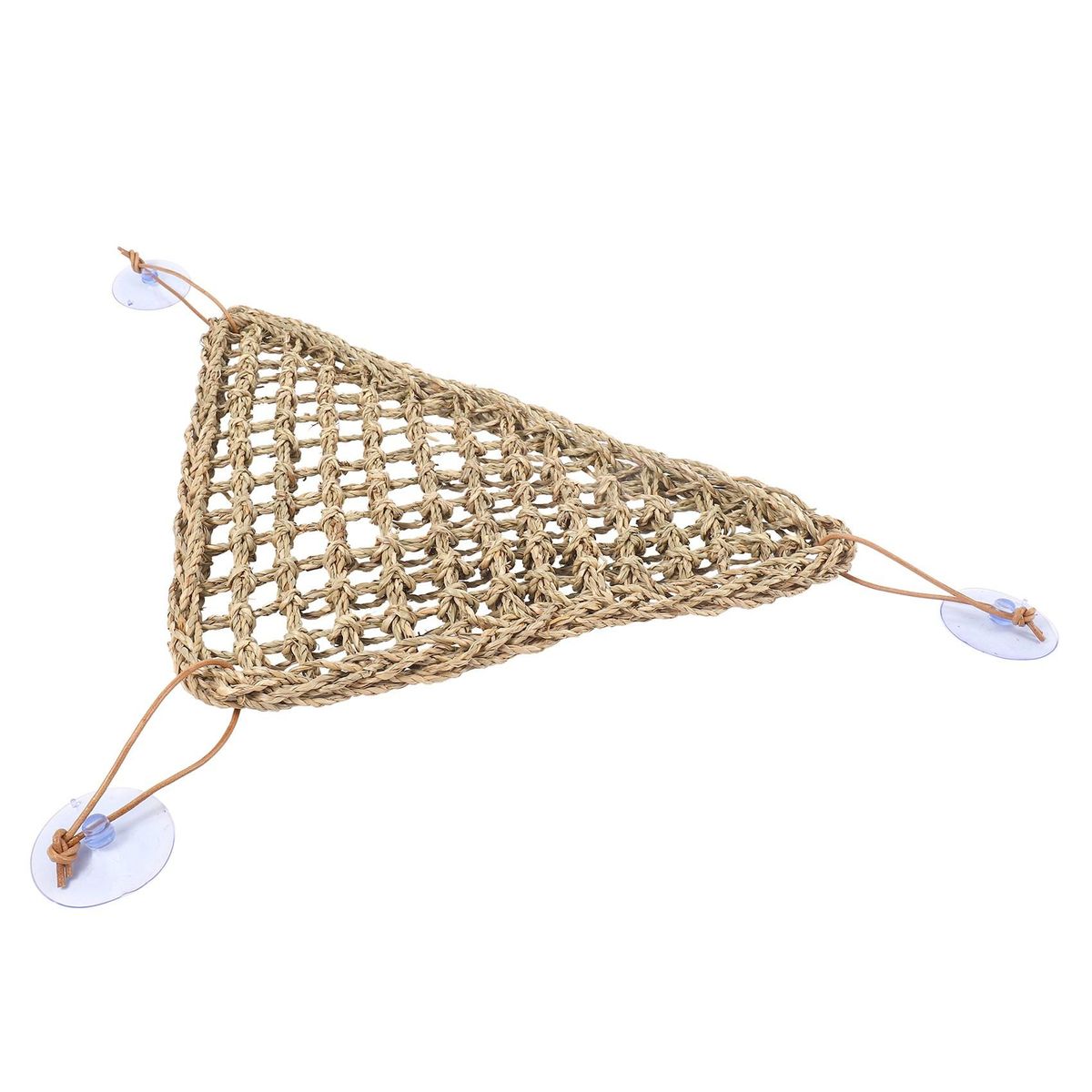 Bearded Dragon Hammock Lizard Lounger,100% Natural Seagrass