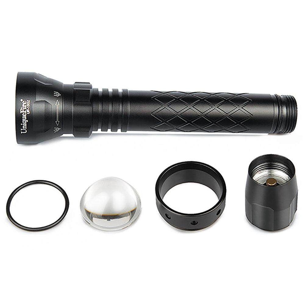 UniqueFire UF-1502 XM-L/XM-L2 1200LM Zoomable LED Flashlight 18650 #XM-L XM-L