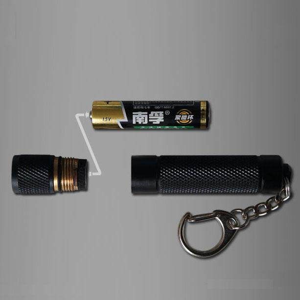 NiteFox K1 XP-G2 60Lumens Single Mode Outdoor Portable EDC LED Flashlight Keychain Light AAA