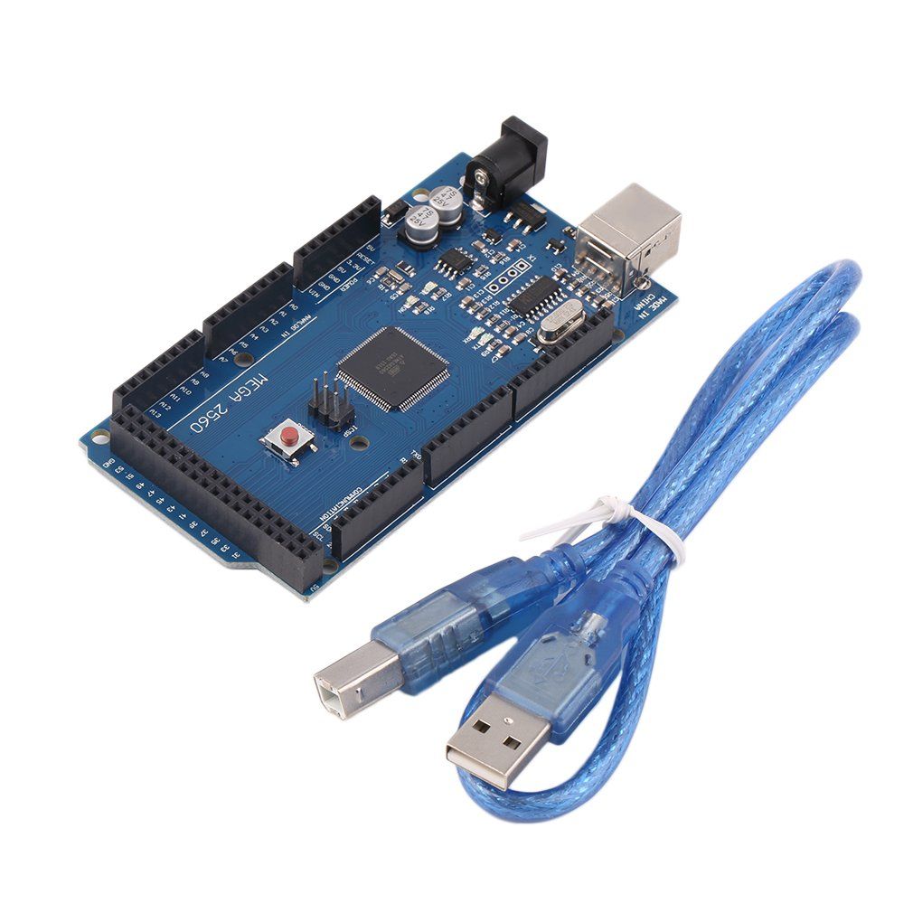 Mega 2560 R3 Rev3 Atmega2560-16au Board Usb Cable 256 Kb Of
