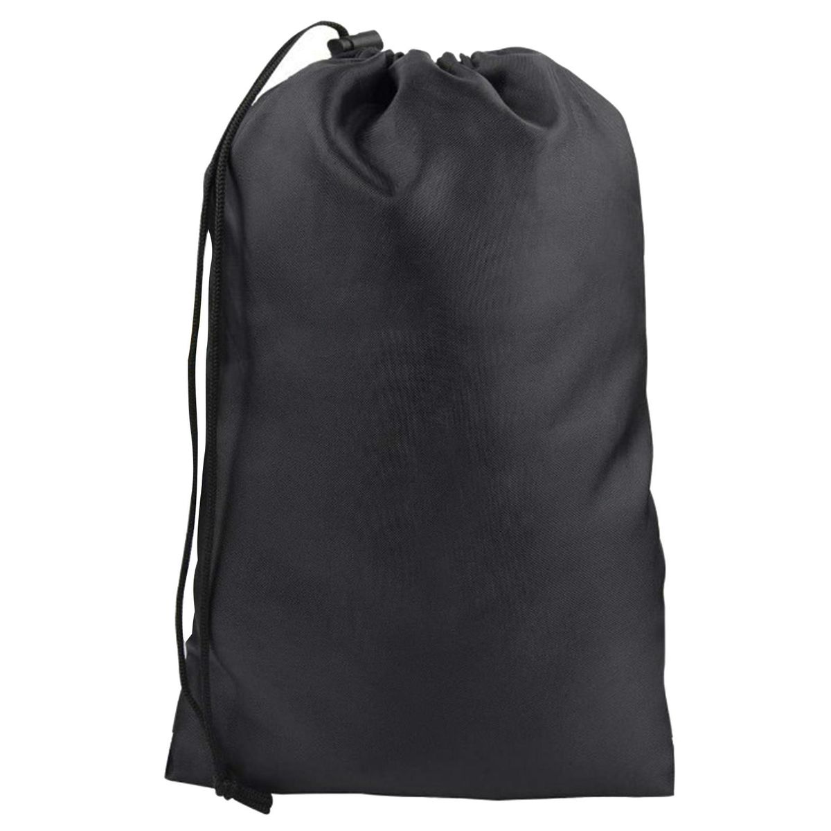 Drawstring Lawn Leaf Bag Universal Lawn Mower Leaf Bag for Home Black