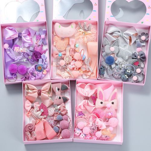18 Pcs Korean Hair Clip Baby Side Clip Headwear Fashion