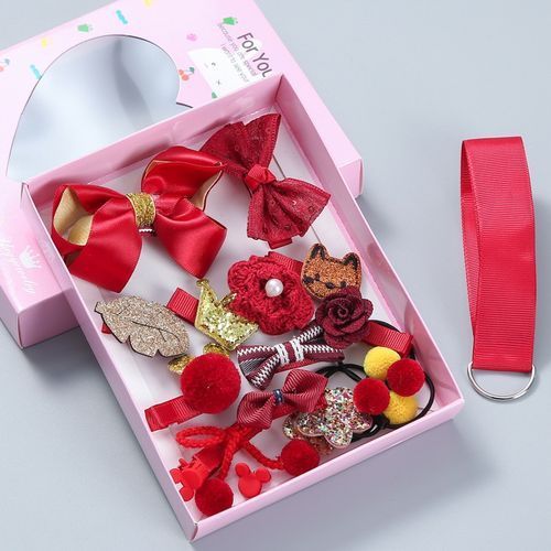 18 Pcs Korean Hair Clip Baby Side Clip Headwear Fashion