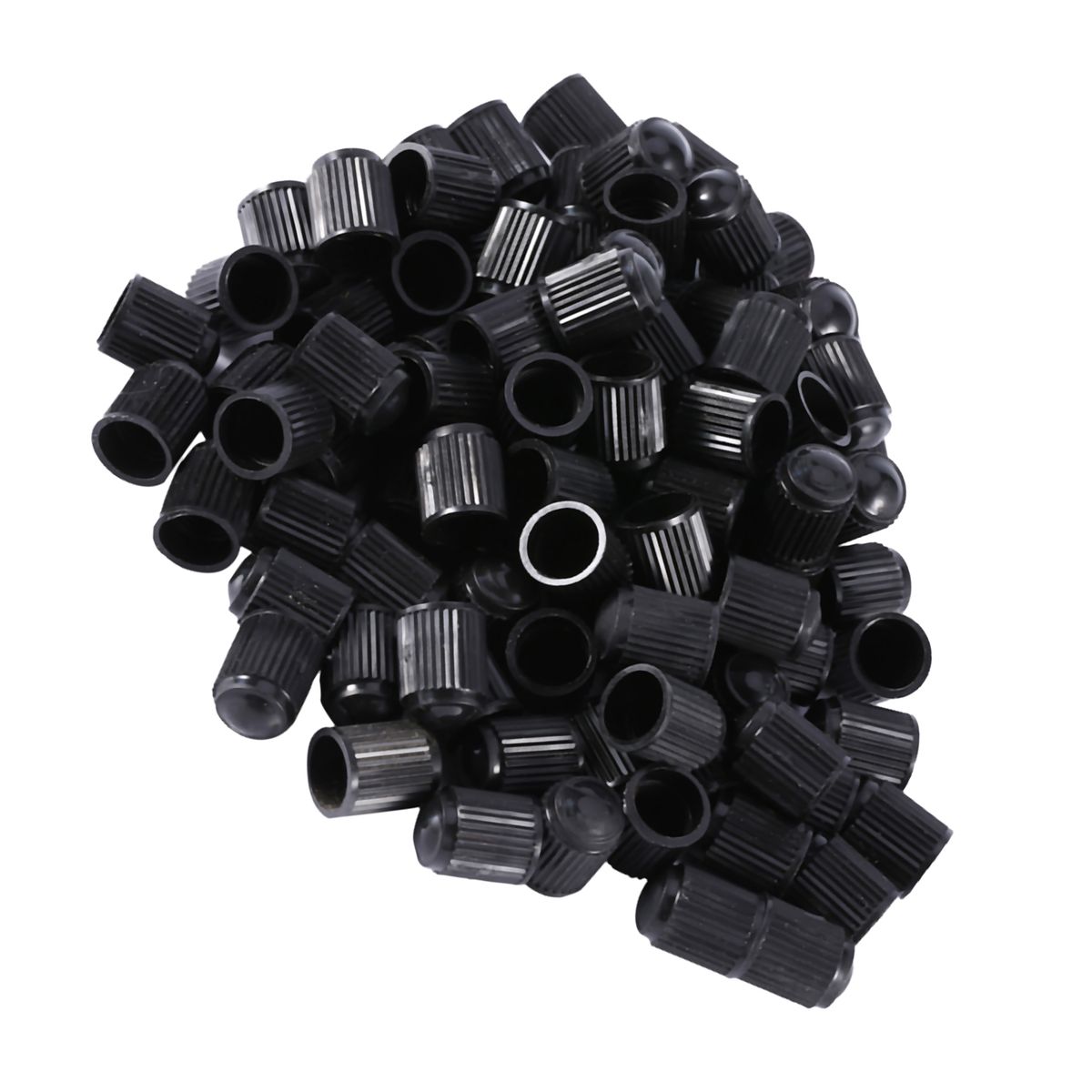 100PCS Black Plastic Auto Car Bike Motorcycle Truck Wheel