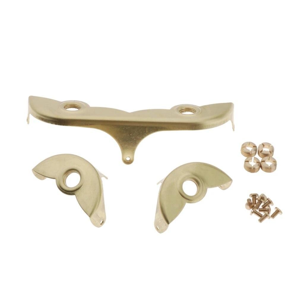 Copper Baritone Saxophone Key Guard Set With Screws For Saxophonists, Beginners And Students