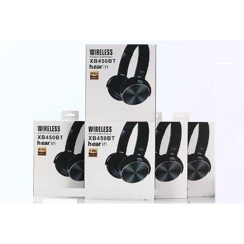 Wireless Bluetooth Headphones - Black