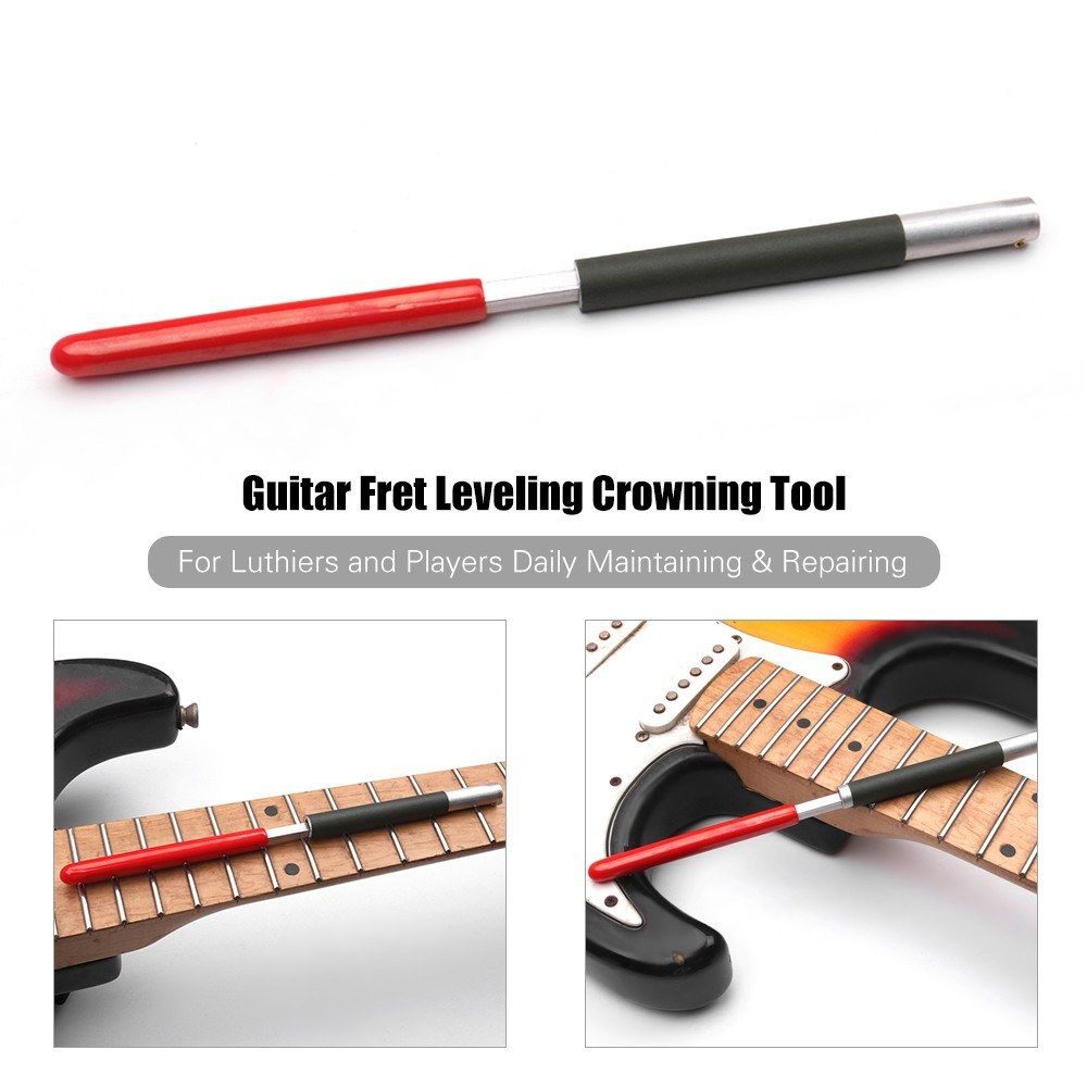 Guitar Fret Leveling Crowning File Tool For Luthier Guitar