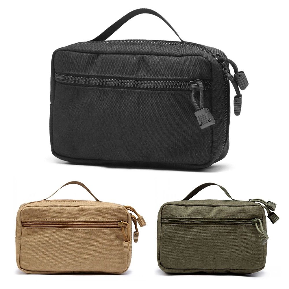 Aid Kits Pouch Wallet Phone Holder Case For Hunting Camping Tan