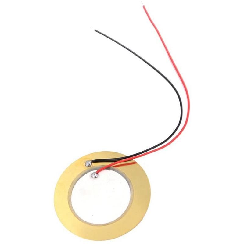 15Pcs 27mm Piezo Discs with Leads Mic Drum Trigger for Guita