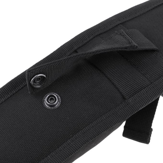 2 Pockets Molle Compact Pouch Shoulder Strap Utility Bag Keys Black