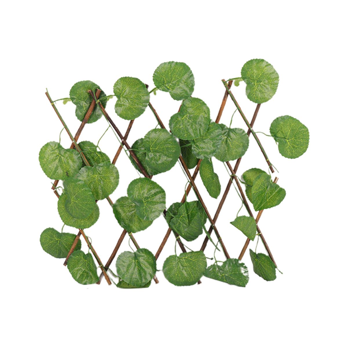 Artificial Plant Fence Expandable Sunfast Plastic Realistic-
