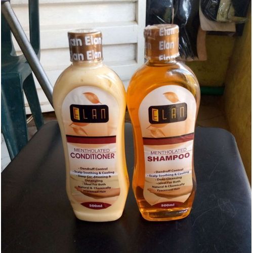Mentholated Shampoo And Conditioner For Clean/Healthy Hair.