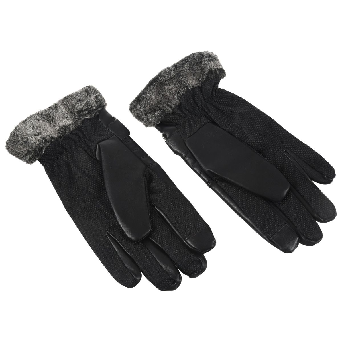 Man Anti-Slip Gloves Motorbike Leather Winter Sports