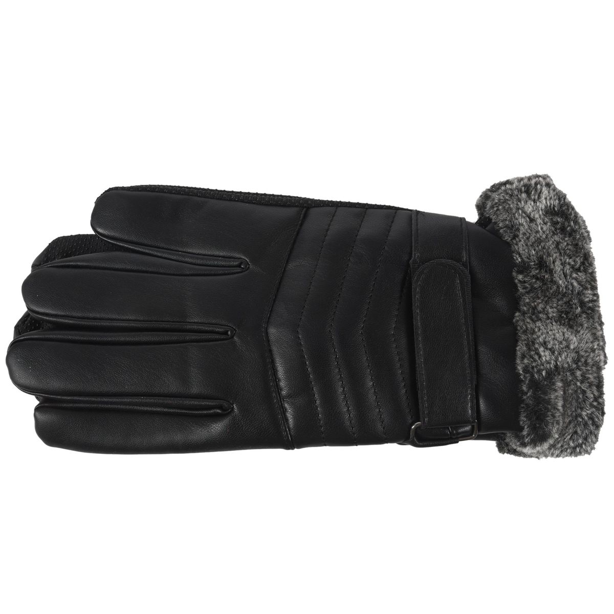 Man Anti-Slip Gloves Motorbike Leather Winter Sports
