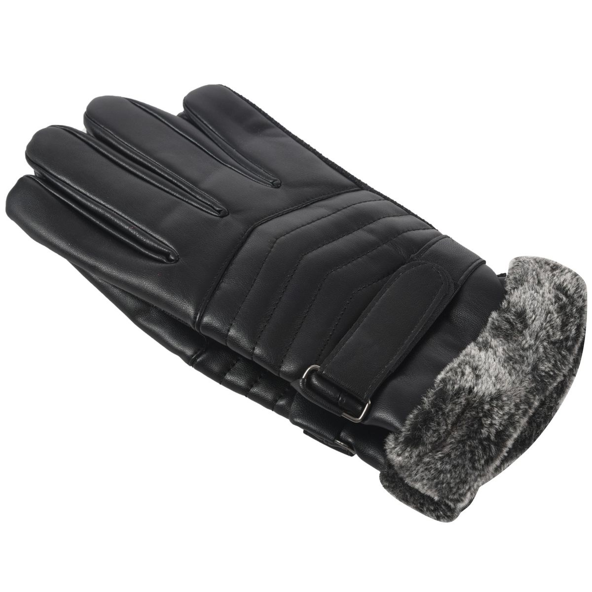 Man Anti-Slip Gloves Motorbike Leather Winter Sports