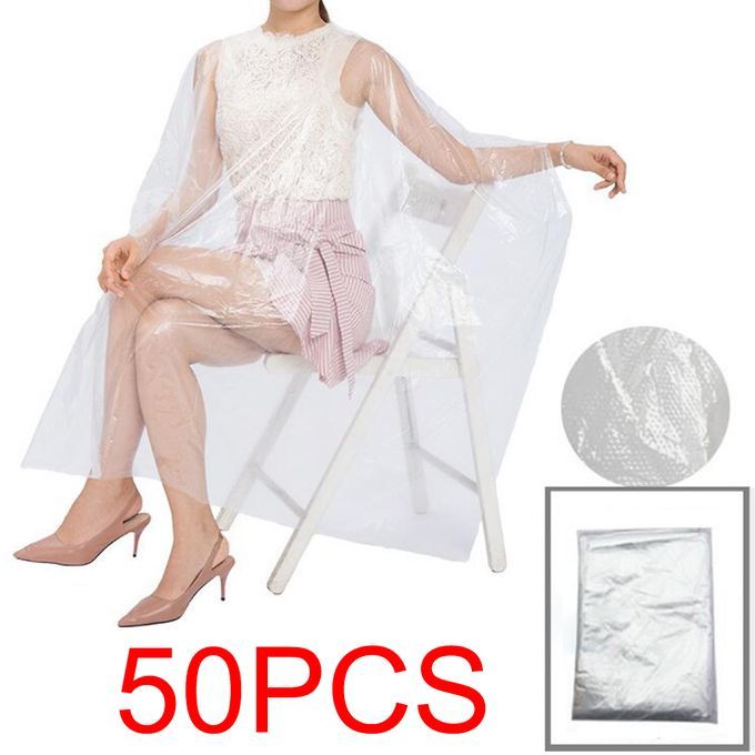 150 Pieces Disposable Hair  Cape Gown Salon Capes Gowns