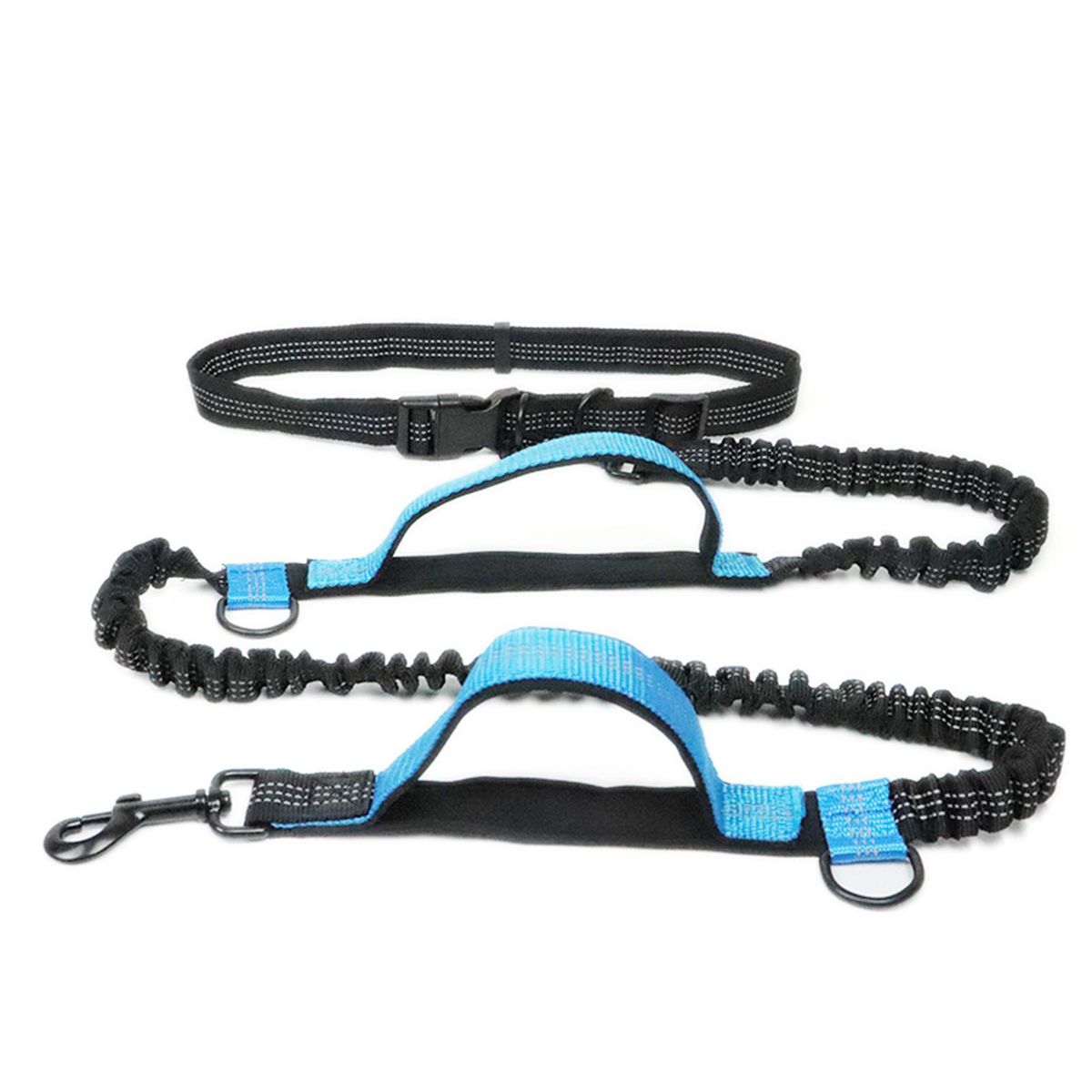 Pet Leash Outdoor Running Reflective Double Retractable Dog Leash Dog Chain Leash Pet Supplies