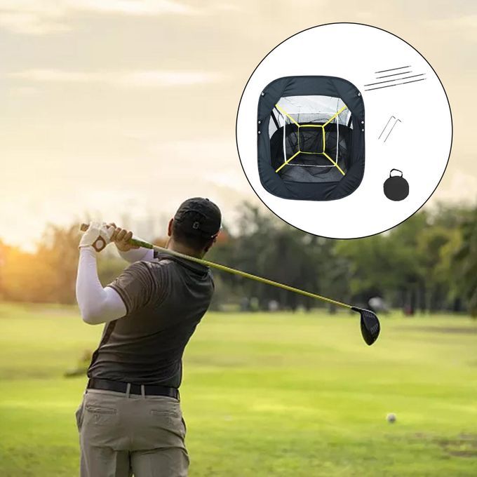Golf Chipping Net Collapsible For Accuracy Golf Accessories Backyard