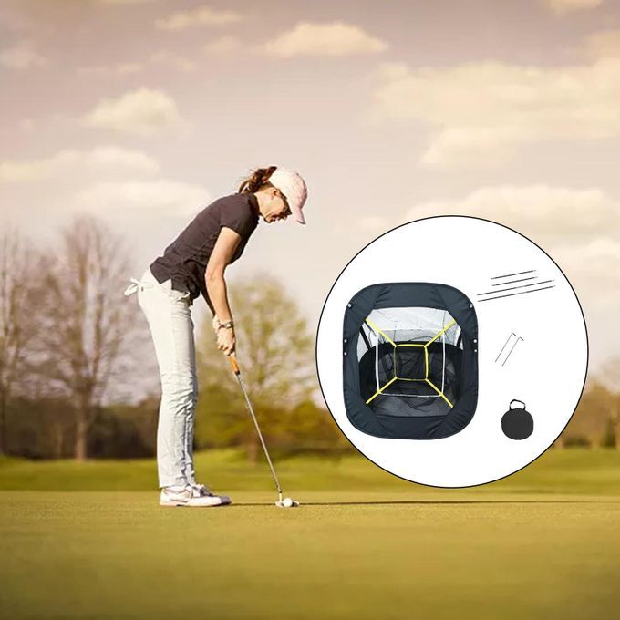 Golf Chipping Net Collapsible For Accuracy Golf Accessories Backyard
