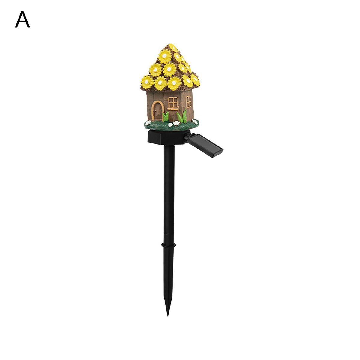 LED Lamp Miniature Fairy House Resin Craft Lawn Lamp