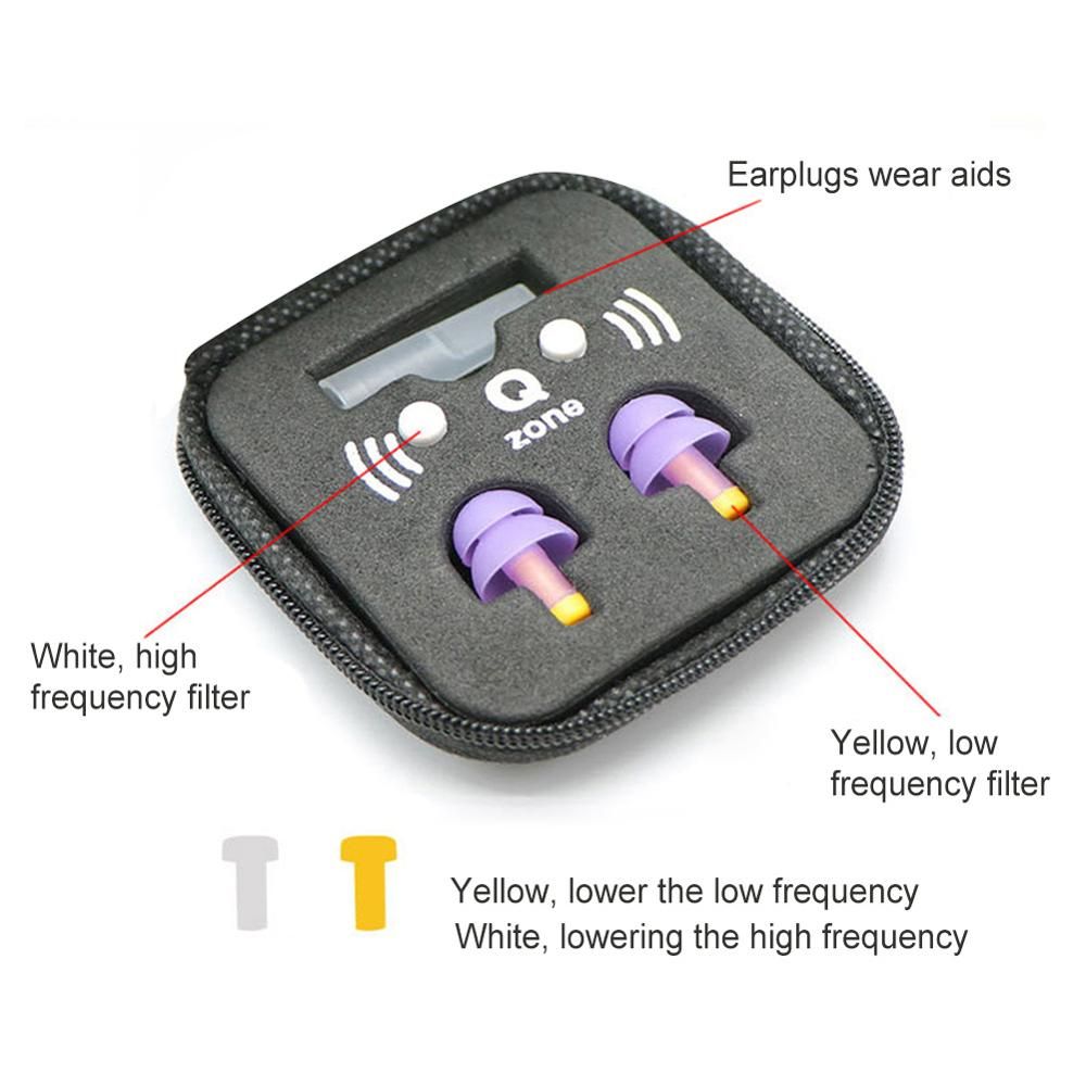 1pair Anti-noise Earplugs Foam Ear Plug Sound Insulation